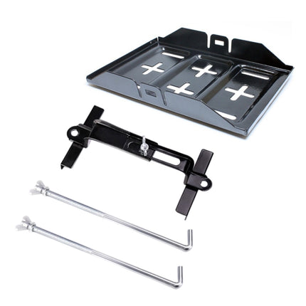 Car Universal Battery Bracket Adjustable Battery Fixed Holder + Base Tray, 28.5cm Base + 19cm Bracket, 28.5cm Base + 23cm Bracket, 34.5cm Base + 23cm Bracket, 34.5cm Base + 27cm Bracket