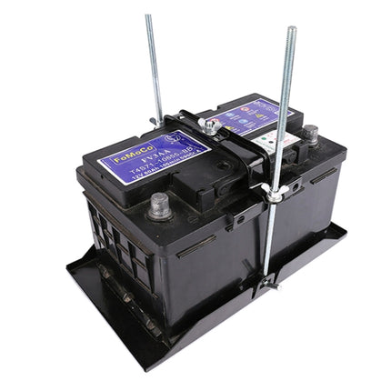 Car Universal Battery Bracket Adjustable Battery Fixed Holder + Base Tray, 28.5cm Base + 19cm Bracket, 28.5cm Base + 23cm Bracket, 34.5cm Base + 23cm Bracket, 34.5cm Base + 27cm Bracket