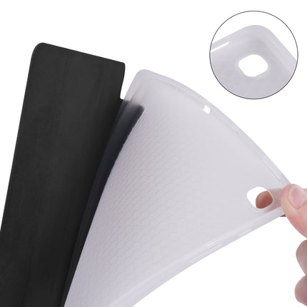 For Samsung Galaxy Tab S6 Lite P610 3-folding Horizontal Flip PU Leather + Shockproof TPU Case with Holder & Pen Slot