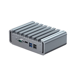 HYSTOU PO9B-J4125-6L Embedded Intel Celeron J4125 Processor Six Network Ports Mini Host, 4GB+64GB