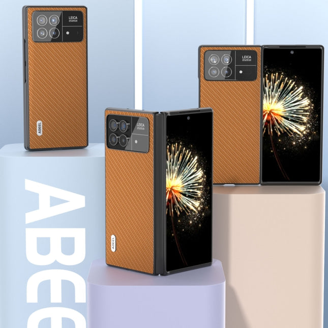 ABEEL Carbon Fiber Texture Protective Phone Case, For Xiaomi Mix Fold 3
