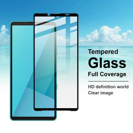 imak 9H Surface Hardness Full Screen Tempered Glass Film Pro+ Series, For Sony Xperia 10 VII, For Sony Xperia 1 VII, For Sony Xperia 10 VI, For Sony Xperia 1 VI, For Sony Xperia 5 V