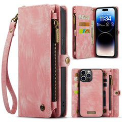 CaseMe 008 Detachable Multifunctional Leather Phone Case, For iPhone 15 Pro Max, For iPhone 15 Pro, For iPhone 15 Plus, For iPhone 15