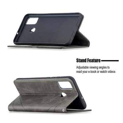 Rhombus Texture Horizontal Flip Magnetic Leather Case with Holder & Card Slots & Wallet, For Huawei Honor 9X Lite, For Xiaomi Redmi 9