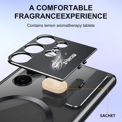 Aromatherapy Holder Single-sided MagSafe Magnetic Phone Case, For Samsung Galaxy S26 Ultra 5G, For Samsung Galaxy S25 Ultra 5G, For Samsung Galaxy S24 Ultra 5G, For Samsung Galaxy S23 Ultra 5G, For Samsung Galaxy S22 Ultra 5G                           ...