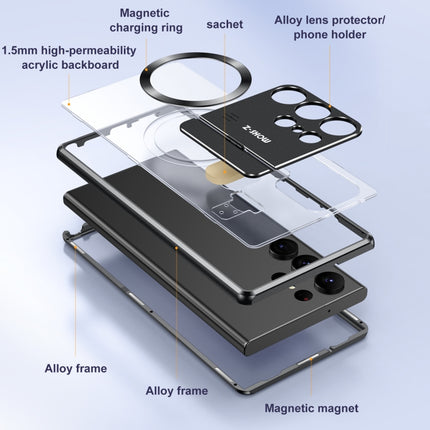 Aromatherapy Holder Single-sided MagSafe Magnetic Phone Case, For Samsung Galaxy S26 Ultra 5G, For Samsung Galaxy S25 Ultra 5G, For Samsung Galaxy S24 Ultra 5G, For Samsung Galaxy S23 Ultra 5G, For Samsung Galaxy S22 Ultra 5G                           ...