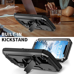 R-JUST Schiebekamera IP54 Life wasserdichte Handyhülle, für iPhone 16 Pro Max, für iPhone 16 Pro, für iPhone 16 Plus, für iPhone 16, für iPhone 15 Pro Max, für iPhone 15 Pro, für iPhone 15 Plus, für iPhone 15