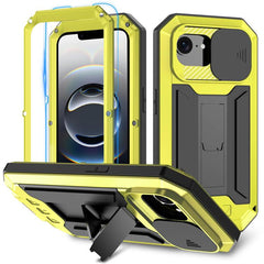 R-JUST Schiebekamera IP54 Life wasserdichte Handyhülle, für iPhone 16 Pro Max, für iPhone 16 Pro, für iPhone 16 Plus, für iPhone 16, für iPhone 15 Pro Max, für iPhone 15 Pro, für iPhone 15 Plus, für iPhone 15