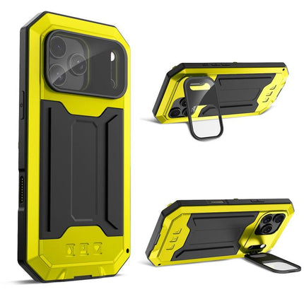 R-JUST Sliding Camera IP54 Life Waterproof Holder Phone Case, For iPhone 17e / 16e, For iPhone 17 Pro Max, For iPhone 17 Pro, For iPhone 17, For iPhone Air, For iPhone 16 Pro Max