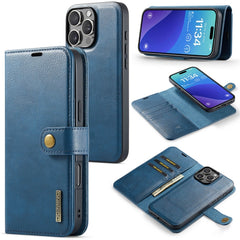 DG.MING Crazy Horse Texture Detachable Magnetic Leather Phone Case, For iPhone 16e, For iPhone 16 Pro Max, For iPhone 16 Pro, For iPhone 16 Plus