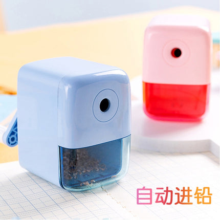 Deli 71158 Student Pencil Sharpener Hand-operated Small Portable Pencil Sharpener, x 1