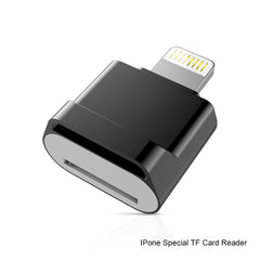 Adaptador de tarjeta MicroDrive de 8 pines a TF, minilector de tarjetas TF para iPhone y iPad, lector de tarjetas, 16 GB, 32 GB, 64 GB, 128 GB, 256 GB