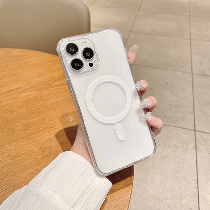 Fine Hole MagSafe Magnetic Clear Acrylic TPU Case, For iPhone 17 Pro Max, For iPhone 17 Pro, For iPhone 17, For iPhone Air, For iPhone 16e, For iPhone 16 Pro Max, For iPhone 16 Pro, For iPhone 16 Plus, For iPhone 16, For iPhone 15 Pro Max              ...