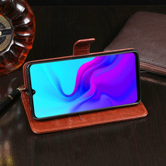 idewei Crazy Horse Texture Horizontal Flip Leather Case with Holder & Card Slots & Wallet, For Blackview A80, For Huawei Honor 9A, For Huawei Honor 9S