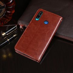 idewei Crazy Horse Texture Horizontal Flip Leather Case with Holder & Card Slots & Wallet, For Huawei Honor 9C, For Huawei P Smart 2020, For LG K51S