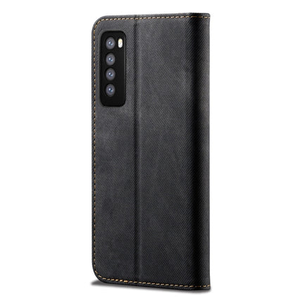 Denim Texture Casual Style Horizontal Flip Leather Case with Holder & Card Slots & Wallet, For Huawei Nova 7, For Huawei Nova 7 Pro, For Huawei Nova 7 SE / P40 Lite 5G, For Vivo Y50, For Huawei Honor X10 5G, For Xiaomi Redmi Note 9