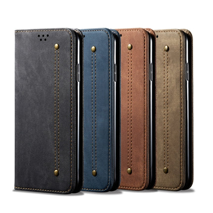 Denim Texture Casual Style Horizontal Flip Leather Case with Holder & Card Slots & Wallet, For Huawei Nova 7, For Huawei Nova 7 Pro, For Huawei Nova 7 SE / P40 Lite 5G, For Vivo Y50, For Huawei Honor X10 5G, For Xiaomi Redmi Note 9