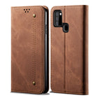 For Samsung Galaxy A21s / Brown