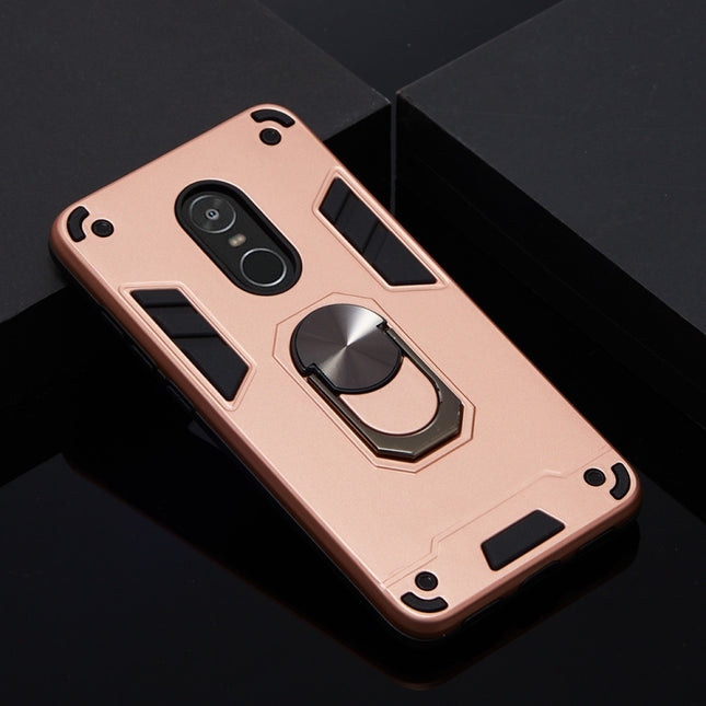 2 in 1 Armour Series PC + TPU Protective Case with Ring Holder, For Xiaomi Redmi Note 4 / Note 4X / Redmi 4(India)