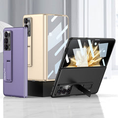 GKK Integrated Ultra-thin Folding Phone Case with Stand, For Honor Magic V2