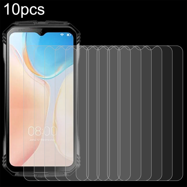 10pcs 0.26mm 9H 2.5D Tempered Glass Film, For DOOGEE V30 Pro, For DOOGEE V31GT