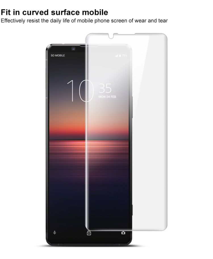 2 PCS IMAK Hydrogel Film III Full Coverage Screen Protector, For Sony Xperia 1 II