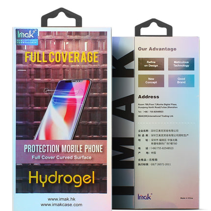 2 PCS IMAK Hydrogel Film III Full Coverage Screen Protector, For Sony Xperia 1 II, For Sony Xperia 10 II