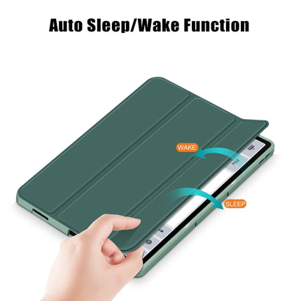 3-folding TPU Smart Leather Tablet Case, For Lenovo Tab P12 12.7 /P12 Pro 2nd Gen