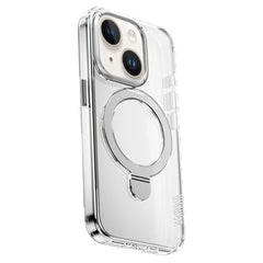 MOMAX Magsafe Metal Holder Clear Phone Case, For iPhone 15 Pro Max, For iPhone 15 Pro, For iPhone 15 Plus, For iPhone 15