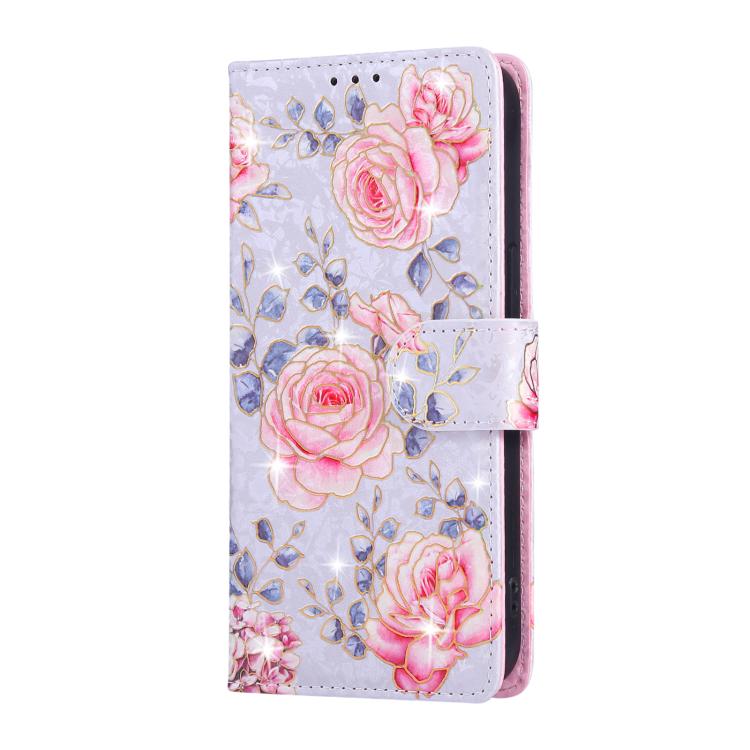 Bronzing Painting RFID Leather Case, For iPhone 16e, For iPhone 16 Pro Max, For iPhone 16 Pro, For iPhone 16 Plus