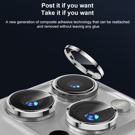 MOMAX Eagle Eye Independent Full Cover Telefonobjektiv-Glasfolie, für iPhone 15 Pro / 15 Pro Max