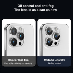 MOMAX Eagle Eye Independent Full Cover Phone Lens Glass Film, For iPhone 15 Pro / 15 Pro Max