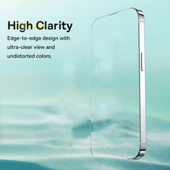 Baseus Sapphire Series Dustproof HD Tempered Glass Film, For iPhone 15 Pro Max, For iPhone 15 Pro, For iPhone 15 Plus, For iPhone 15
