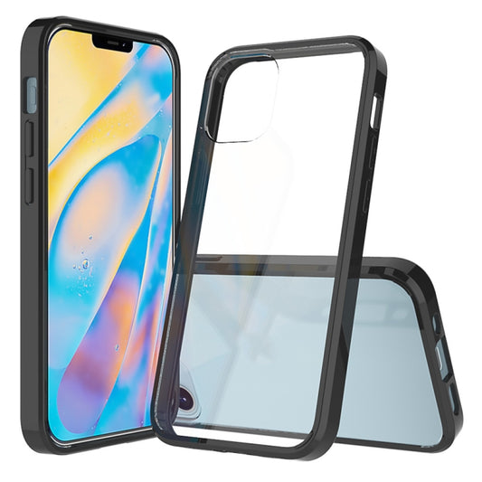 Funda protectora de TPU + acrílico a prueba de golpes y arañazos, para iPhone 12 mini, para iPhone 12/12 Pro, para iPhone 12 Pro Max