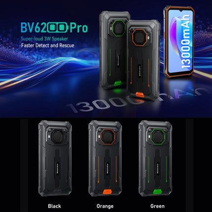 Blackview BV6200 Pro, IP68/IP69K/MIL-STD-810H, 6,56 pulgadas, Android 13, MediaTek Helio P35 Octa Core, Red: 4G, OTG, NFC, 4 GB + 128 GB, 6 GB + 128 GB