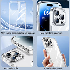 TOTU PC-04 Crystal Shield Series TPU + PC Phone Case, For iPhone 15 Pro Max, For iPhone 15 Pro, For iPhone 15 Plus, For iPhone 15