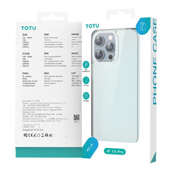 TOTU PC-04 Crystal Shield Series TPU + PC Phone Case, For iPhone 15 Pro Max, For iPhone 15 Pro, For iPhone 15 Plus, For iPhone 15