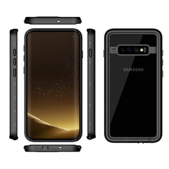 RedPepper Transparent Dot Shockproof Waterproof PC + TPU Protective Case, For Samsung Galaxy S10