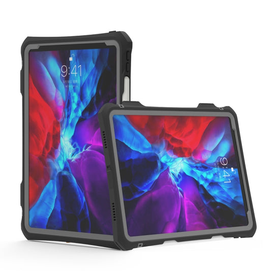 Funda protectora de PC + TPU a prueba de golpes, resistente al agua y con cordón, bandeja y soporte para bolígrafos, para iPad Pro de 11 pulgadas (2020) de RedPepper