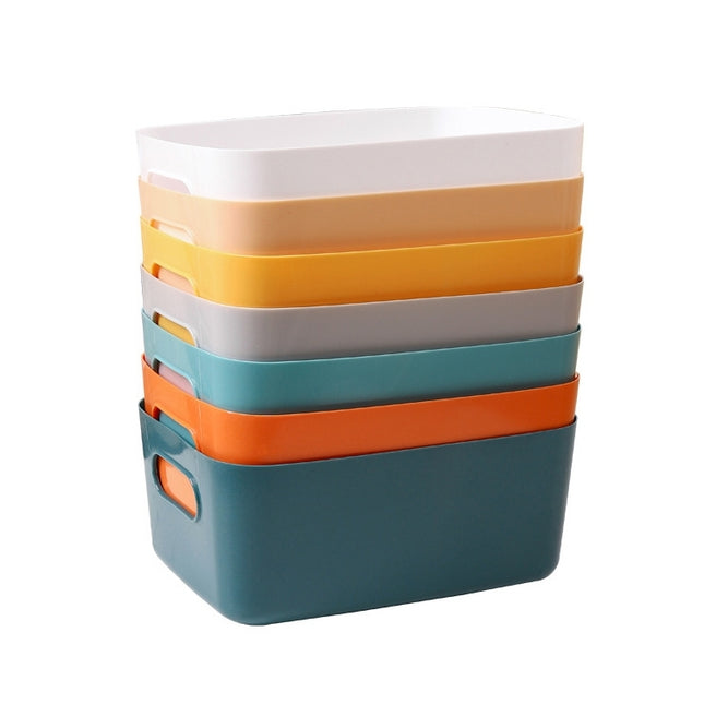 5pcs Desktop Snack Storage Basket Kitchen Portable Storage Basket Sundries Box, 21.5x14.5x7 cm, 24.5x16x10 cm, 30.5x20.5x12 cm