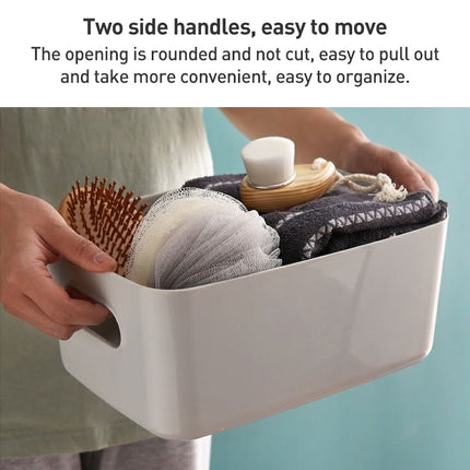 5pcs Desktop Snack Storage Basket Kitchen Portable Storage Basket Sundries Box, 21.5x14.5x7 cm, 24.5x16x10 cm, 30.5x20.5x12 cm