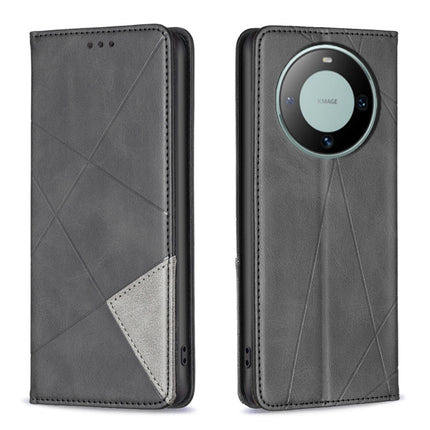Rhombus Texture Magnetic Leather Phone Case, For Huawei Mate 60 Pro/Mate 60 Pro+, For Huawei Mate 60