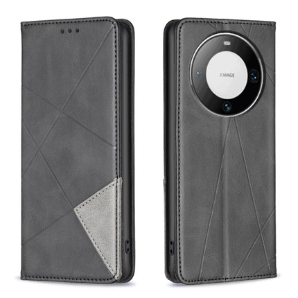 Rhombus Texture Magnetic Leather Phone Case, For Huawei Mate 60 Pro/Mate 60 Pro+, For Huawei Mate 60
