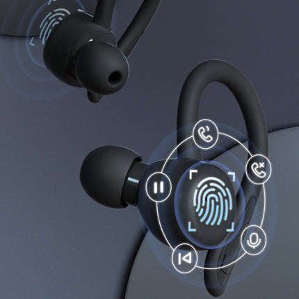 T&G T40 TWS IPX6 Waterproof Hanging Ear Wireless Bluetooth Earphones with Charging Box