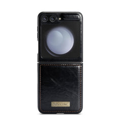 CaseMe 003 PU + PC Business Style Crazy Horse Texture Leather Phone Case, For Samsung Galaxy Z Flip5