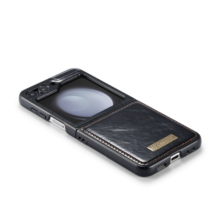 CaseMe 003 PU + PC Business Style Crazy Horse Texture Leather Phone Case, For Samsung Galaxy Z Flip5