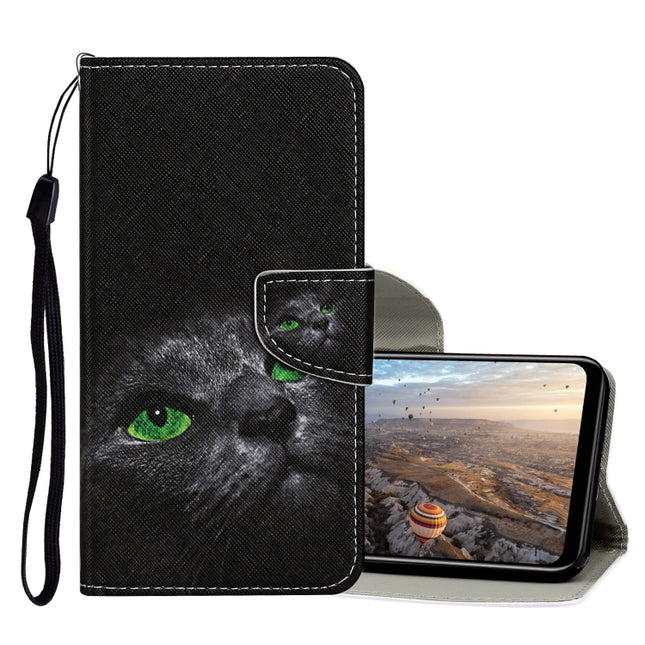 Colored Drawing Pattern Horizontal Flip Leather Case with Holder & Card Slots & Wallet, For Huawei Y6p, For Huawei Y7 (2019)