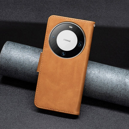 Lambskin Texture Pure Color Flip Leather Phone Case, For Huawei Mate 60 Pro/Mate 60 Pro+, For Huawei Mate 60