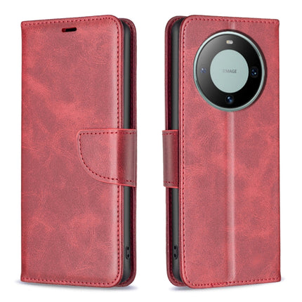 Lambskin Texture Pure Color Flip Leather Phone Case, For Huawei Mate 60 Pro/Mate 60 Pro+, For Huawei Mate 60