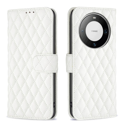 Diamond Lattice Wallet Flip Leather Phone Case, For Huawei Mate 60 Pro/Mate 60 Pro+, For Huawei Mate 60